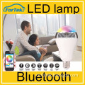 smart led light bulb bluetooth speaker with remote control